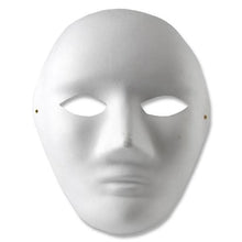 Plastic White Adult Face Masks Pack Of 10