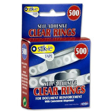 ** Box 500 Clear Reinforcement Rings