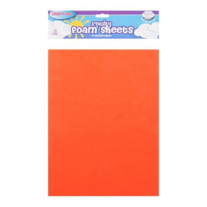 A4 Foam Sheets Primary Colours Pack Of 20