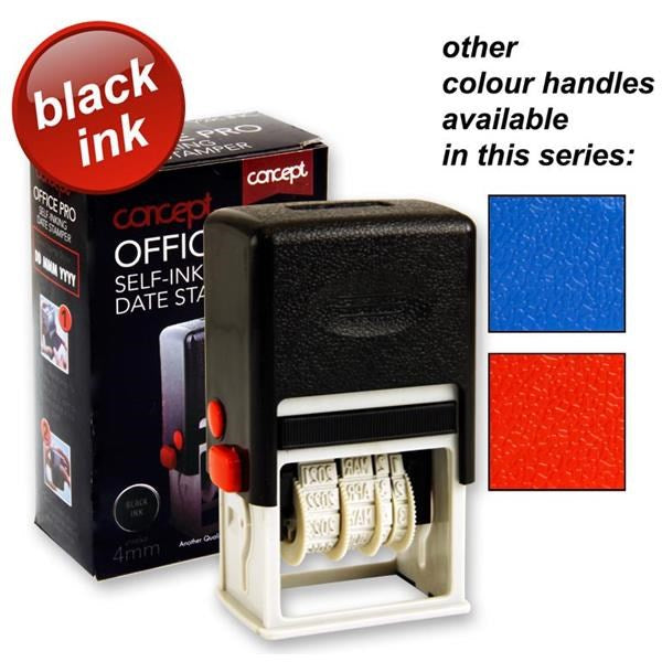 Concept Office Pro Self-inking Date Stamper