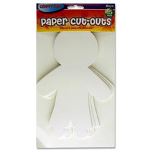 Crafty Bitz Paper Cutouts - Boys