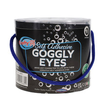 Self Adhesive Goggly Eyes - 12mm Tub of 800