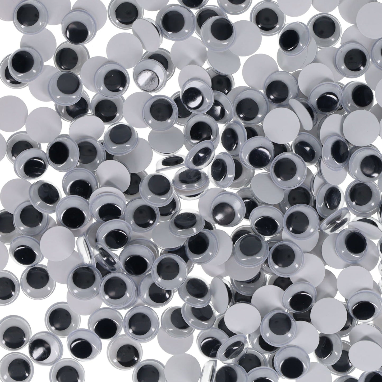 Self Adhesive Goggly Eyes - 12mm Tub of 800