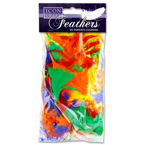 Icon Craft 18g Bag Feathers - Bold