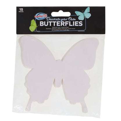 Butterflies Paper Cut Outs Set of 10