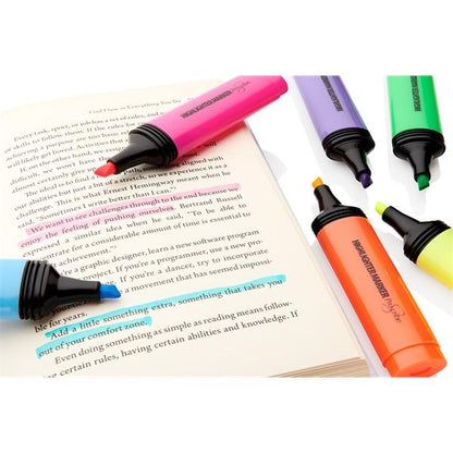 ProScribe Assorted Highlighters Pack of 6