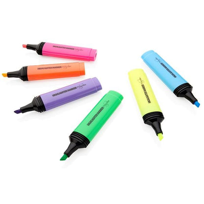 ProScribe Assorted Highlighters Pack of 6