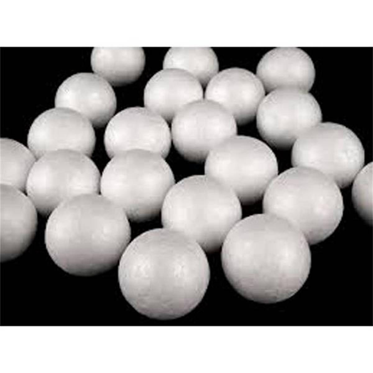 Styrofoam Balls 50mm Pack Of 10