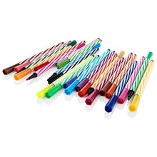 Bottle Of 24 Artistic Fibre Tip Marker Assorted Colours