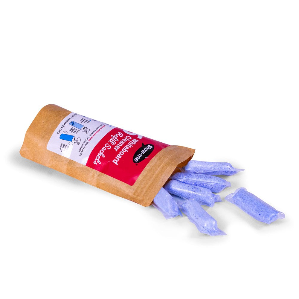 Pack 6 Whiteboard Cleaner Sachets For 500Ml Bottle