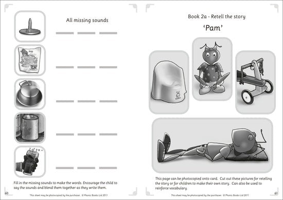 Dandelion Launchers, Reading And Writing Activities Units 1-3
