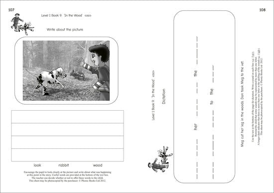 Dandelion Readers, Reading And Spelling Activities Level 1