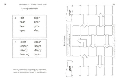 Dandelion Readers, Reading And Spelling Activities Level 1