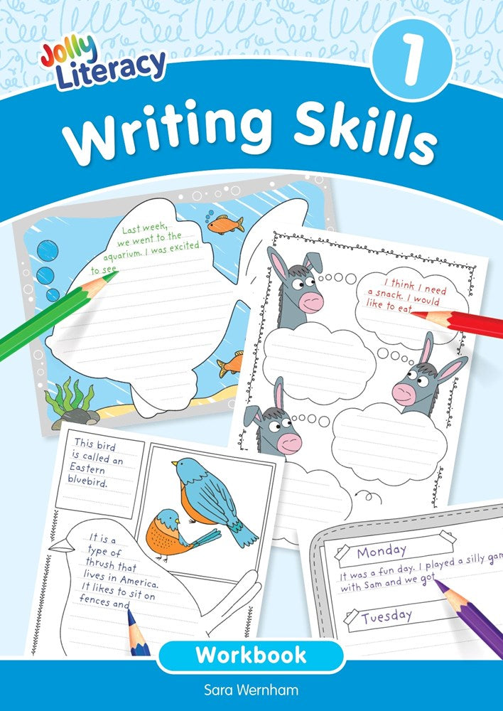 Jolly Literacy: Creative Writing, Workbook 1 (Precursive letters)