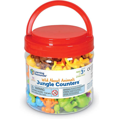 Wild About Animals Jungle Counters® (Set of 72)