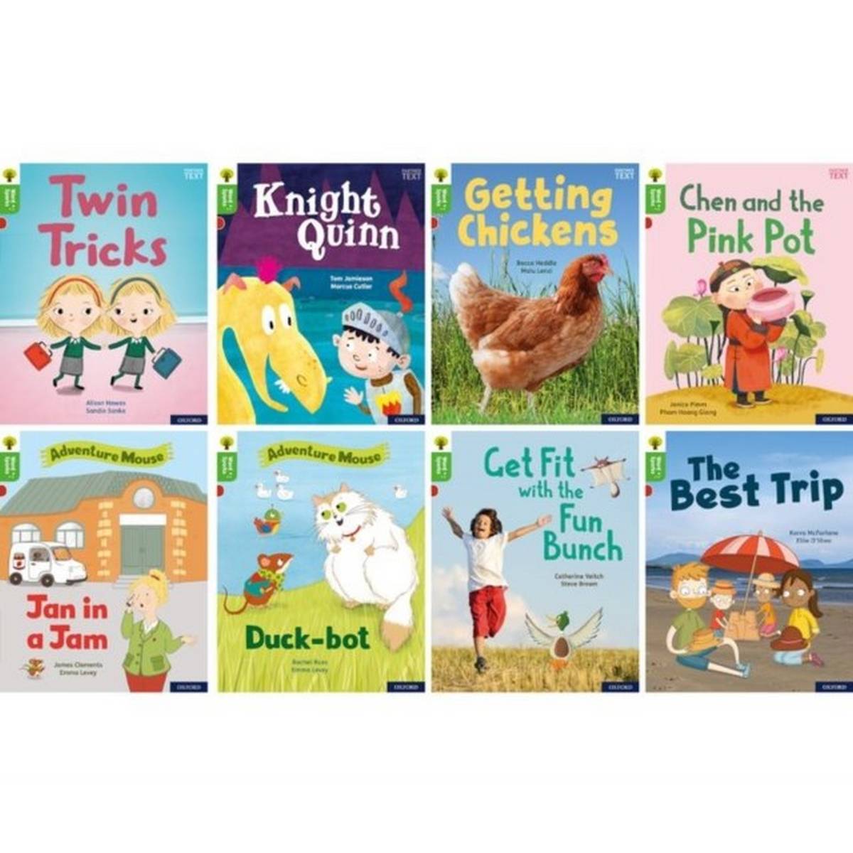 2025 Oxford Reading Tree Word Sparks: Level 2: Mixed Pack Of 8