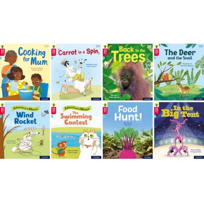 2025 Oxford Reading Tree Word Sparks: Level 4: Mixed Pack Of 8