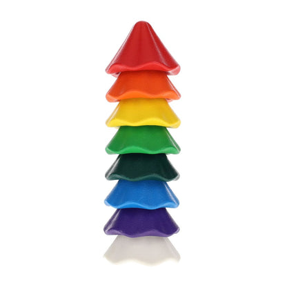 World of Colour Washable Stacked Crayons with Eraser