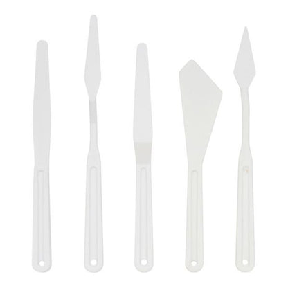 Icon Plastic Palette Knives 5 Pack