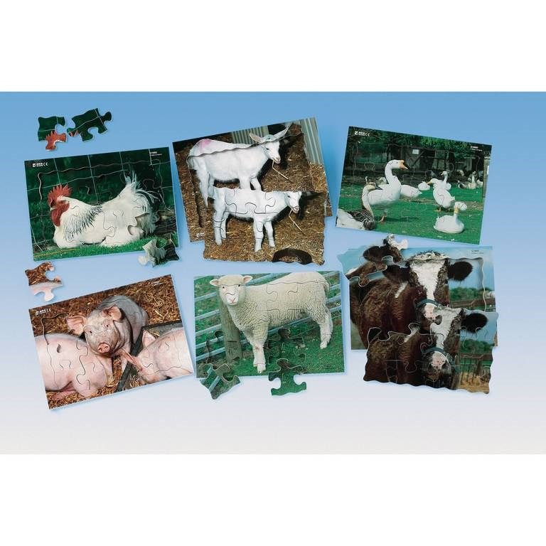 A Day At The Farm Puzzles - ABC School Supplies