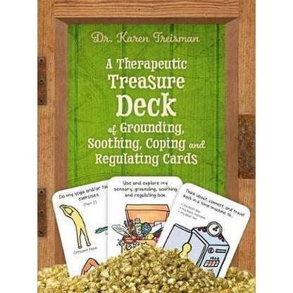 A Therapeutic Treasure Deck Of Grounding, Soothing, Coping And Regulating Cards - ABC School Supplies