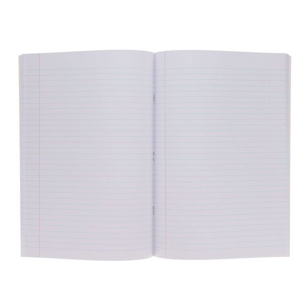 A4 120pg Softback Manuscript Book- Red - ABC School Supplies