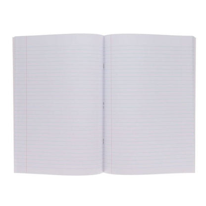 A4 120pg Softback Manuscript Book- Red - ABC School Supplies