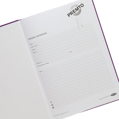 A4 160Pg Hardcover Notebook - ABC School Supplies