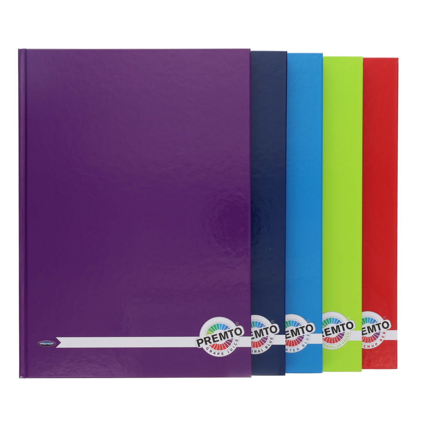 A4 160Pg Hardcover Notebook Pack Of 5 - ABC School Supplies