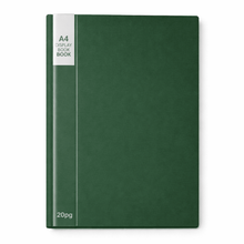 A4 20 Pocket Display Book - Green - ABC School Supplies