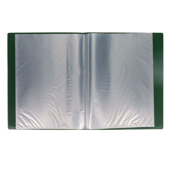 A4 40 Pocket Display Book - Green - ABC School Supplies