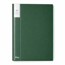 A4 80 Pockets Display Book - Green - ABC School Supplies