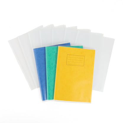 A4 Book Covering, Clear - Pack Of 50 - ABC School Supplies