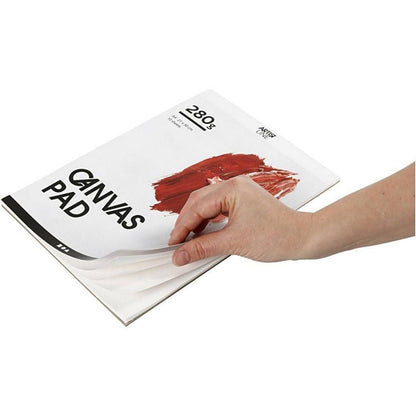 A4 Canvas Pad 280gsm 10 sheets - ABC School Supplies
