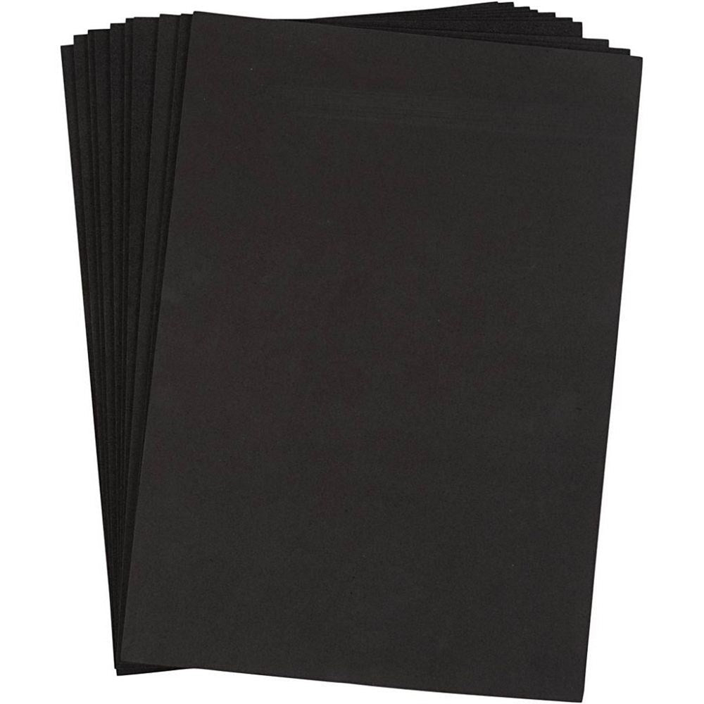A4 EVA Foam Black (10 Sheets) - ABC School Supplies