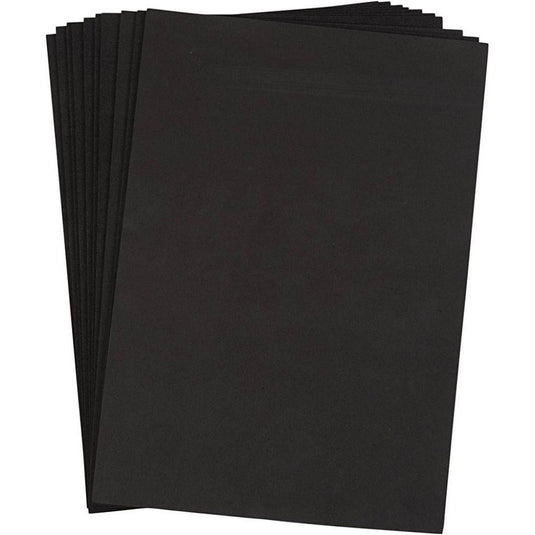A4 EVA Foam Black (10 Sheets) - ABC School Supplies