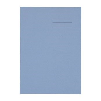 A4 Exercise Book 32 Page, 8Mm Ruled With Margin, Light Blue - Pack Of 100 - ABC School Supplies