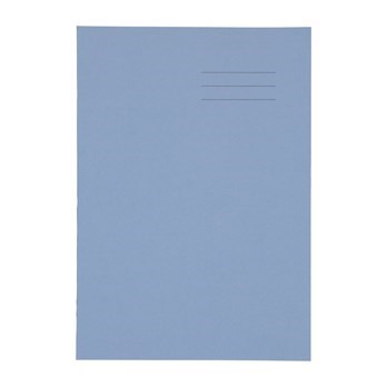 A4 Exercise Book 32 Page, 8Mm Ruled With Margin, Light Blue - Pack Of 100 - ABC School Supplies