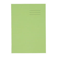 A4 Exercise Book 64 Page, 10Mm Squared, Light Green - Pack Of 50 - ABC School Supplies
