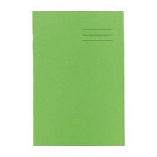 A4 Exercise Book 64 Page, Top Half Plain / Bottom 15Mm Ruled, Light Green - Pack Of 50 - ABC School Supplies