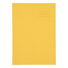 A4+ Exercise Book 80 Page, 10Mm Squared, Yellow - Pack Of 50 - ABC School Supplies
