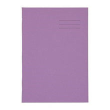 A4 Exercise Book 80 Page, 8Mm Ruled With Margin, Purple - Pack Of 50 - ABC School Supplies