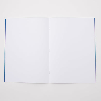 A4+ Exercise Book 80 Page, Plain Blank, Blue - Pack of 50 - ABC School Supplies