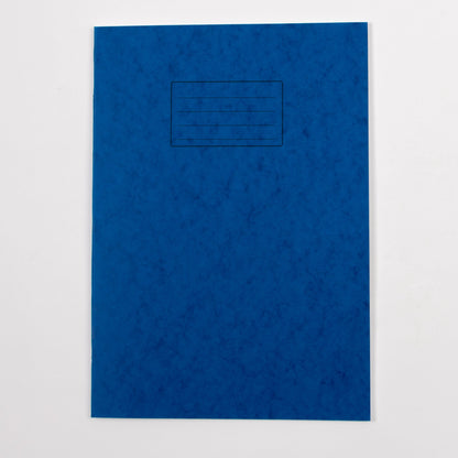 A4+ Exercise Book 80 Page, Plain Blank, Blue - Pack of 50 - ABC School Supplies