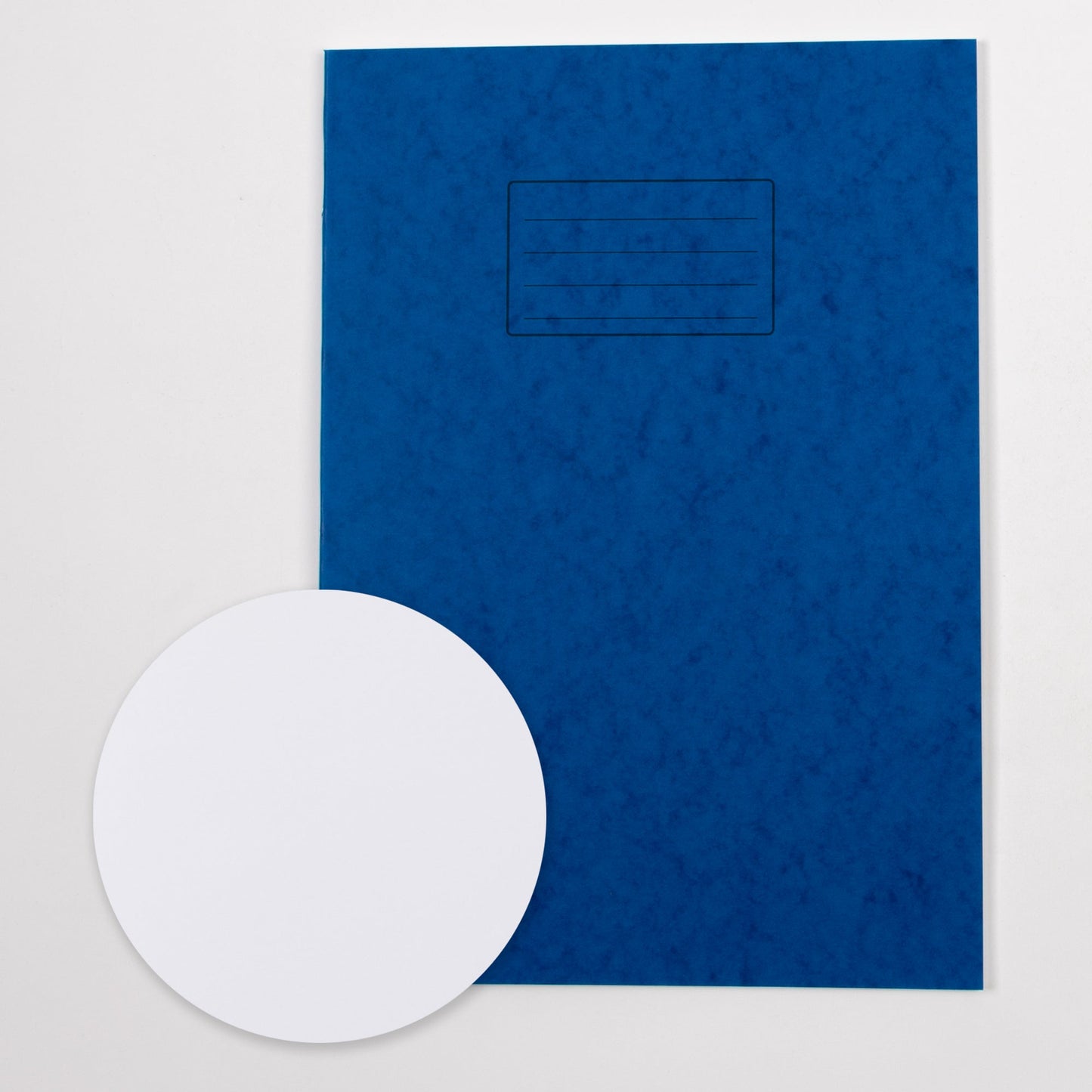 A4+ Exercise Book 80 Page, Plain Blank, Blue - Pack of 50 - ABC School Supplies