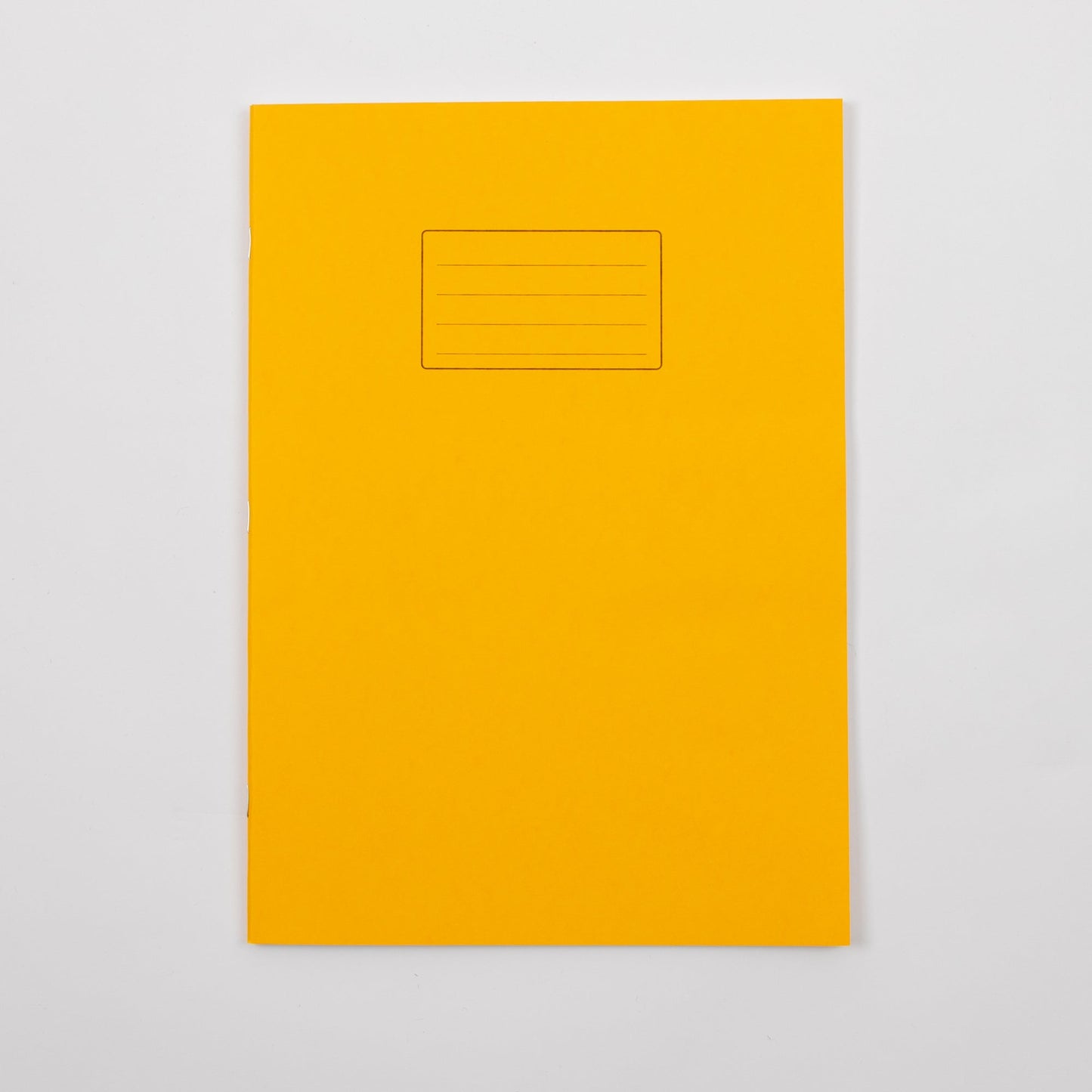 A4+ Exercise Book 80 Page, Plain Blank, Yellow - Pack of 50 - ABC School Supplies