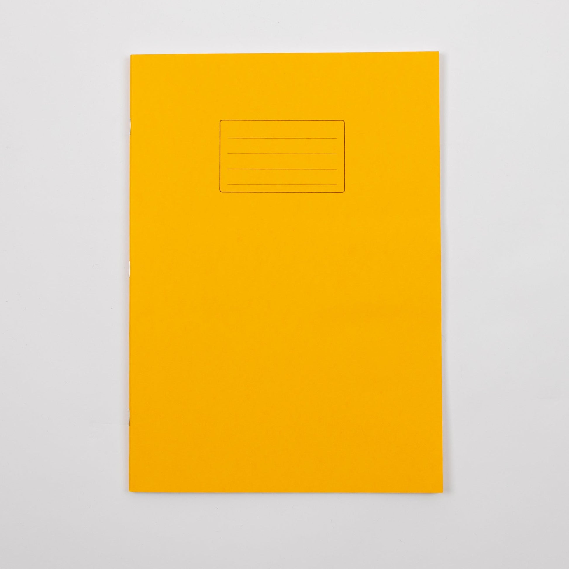 A4+ Exercise Book 80 Page, Plain Blank, Yellow - Pack of 50 - ABC School Supplies