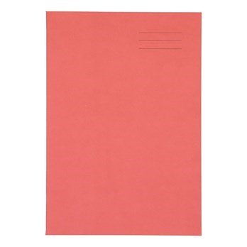 A4+ Exercise Book 80 Page, Red - Pack Of 50 - ABC School Supplies