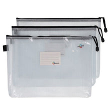 A4+ Extra Durable Storage Wallets Pack Of 3 - Clear Pearl - ABC School Supplies