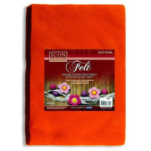 A4 Felt Sheets Orange Value Pack Of 10 - ABC School Supplies